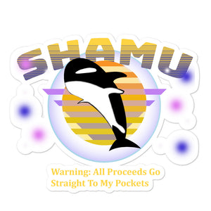 Shamu stickers