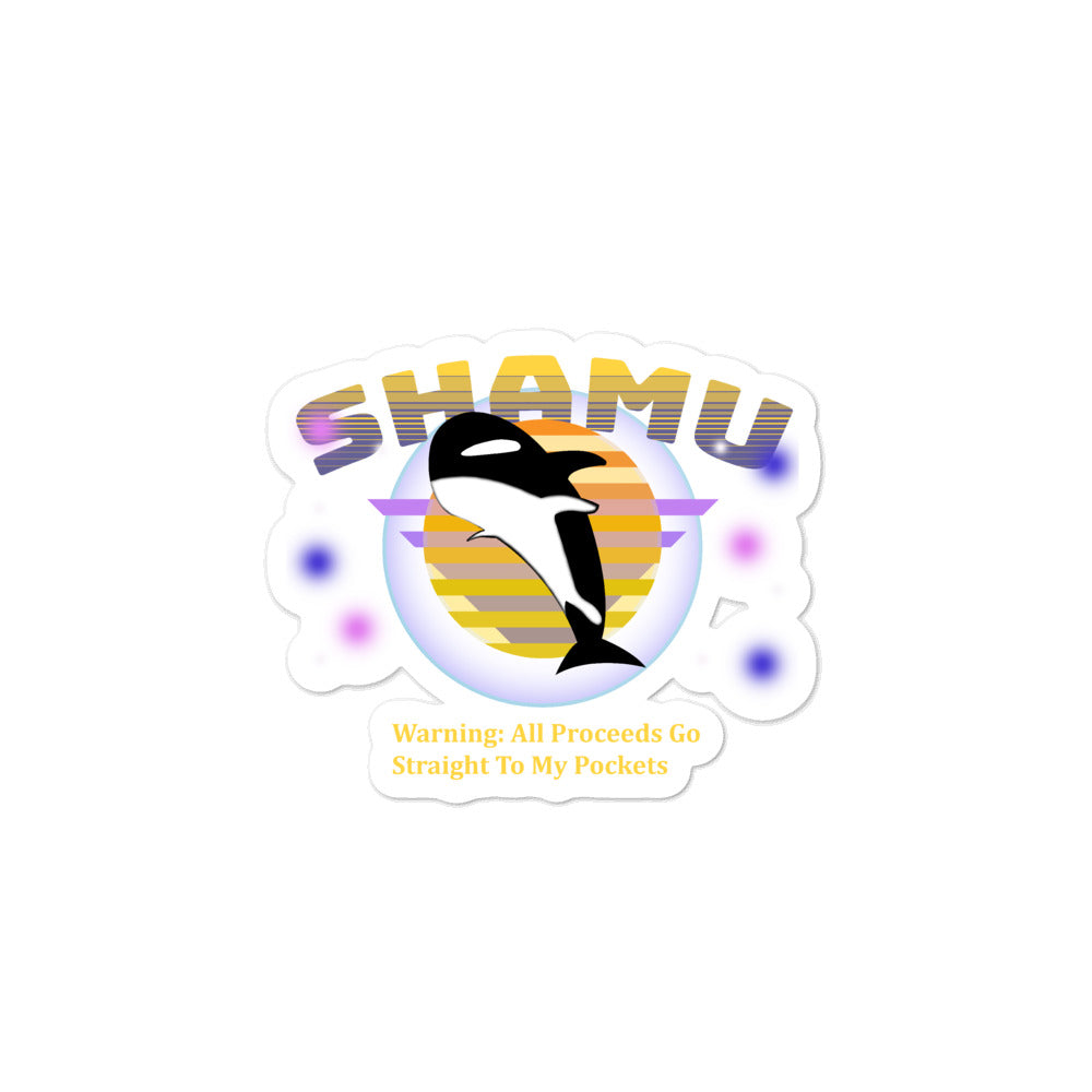 Shamu stickers